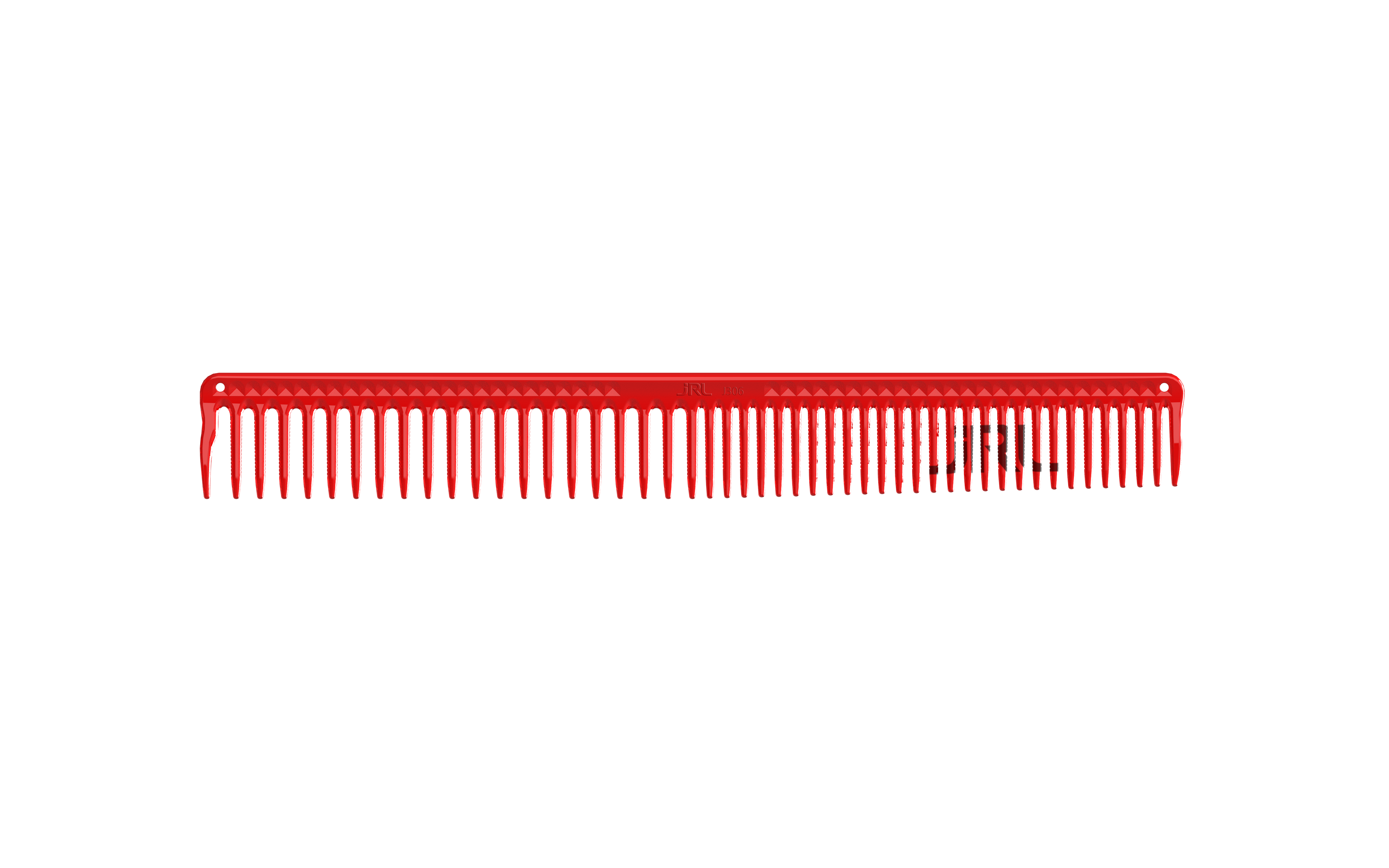 JRL Long Round Tooth Cutting Comb 9"