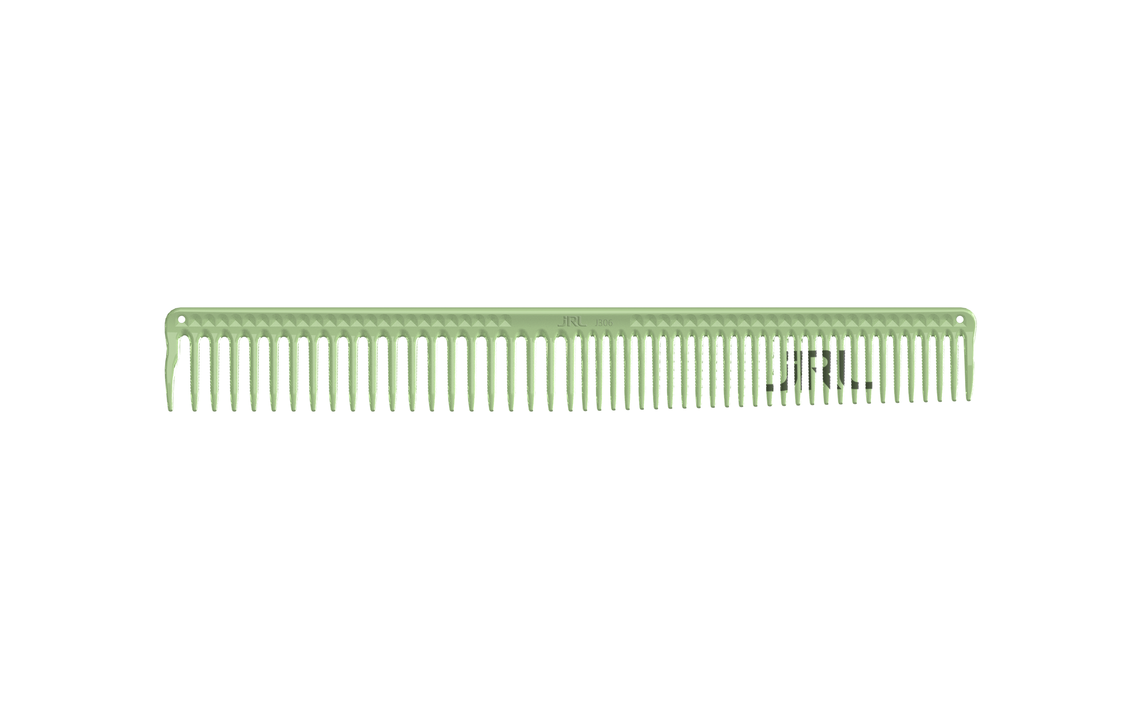 JRL Long Round Tooth Cutting Comb 9"