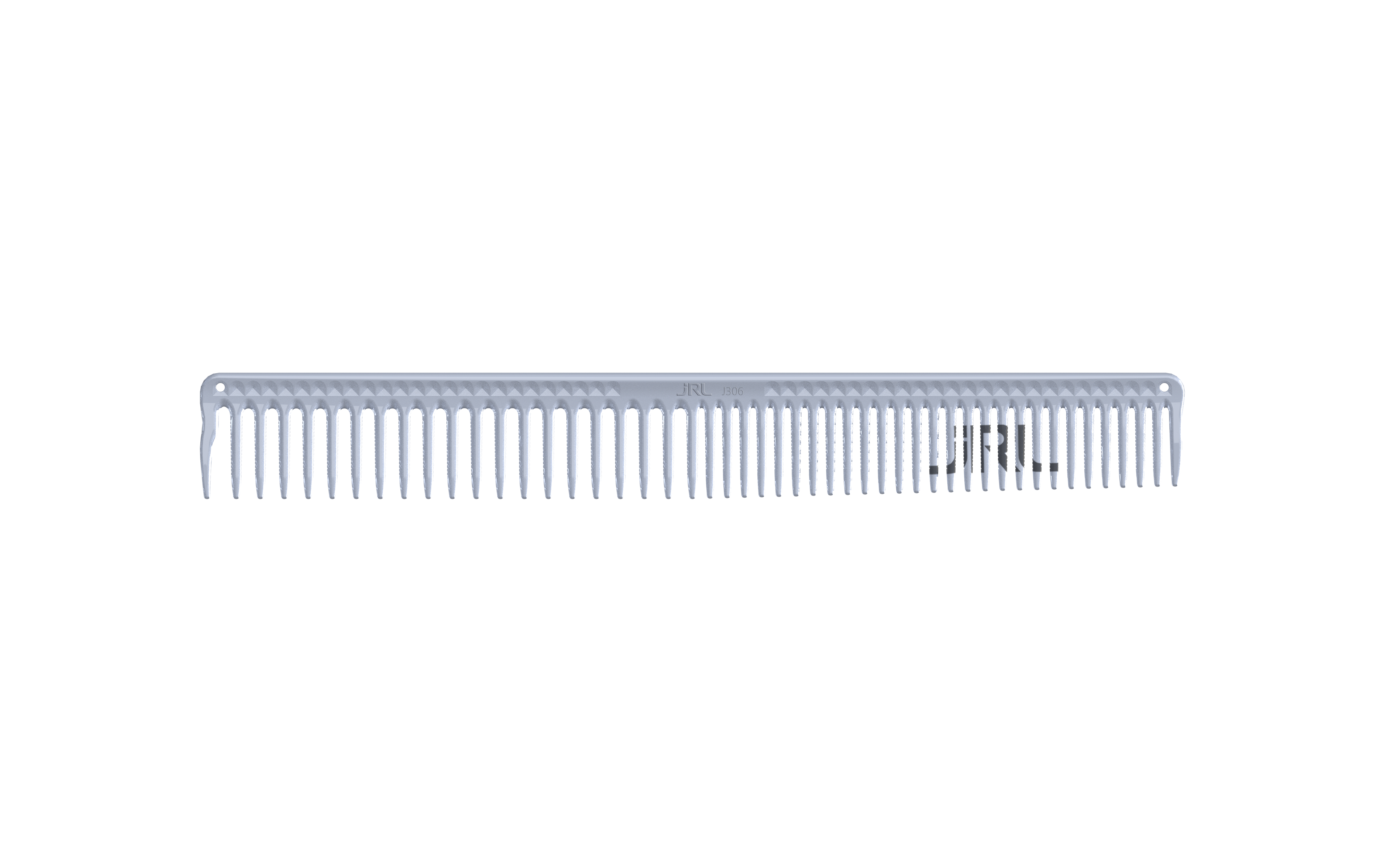 JRL Long Round Tooth Cutting Comb 9"