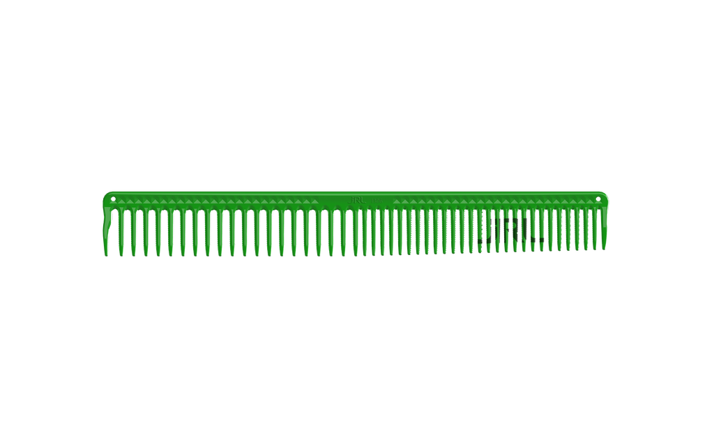 JRL Long Round Tooth Cutting Comb 9"